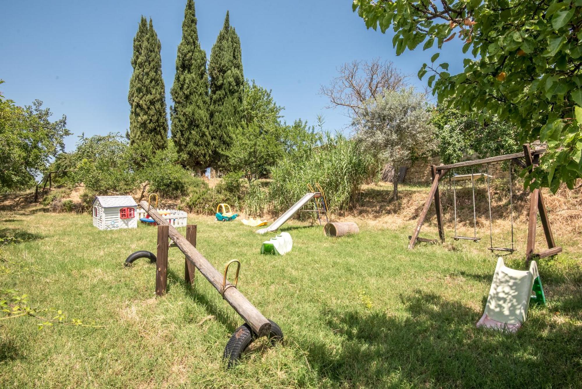 Poggio Primo - Trilocale Etrusco Villa กาสติลิออน ฟิบอคคี ภายนอก รูปภาพ